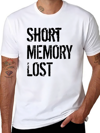 Short Memory Lost Graphic Tee