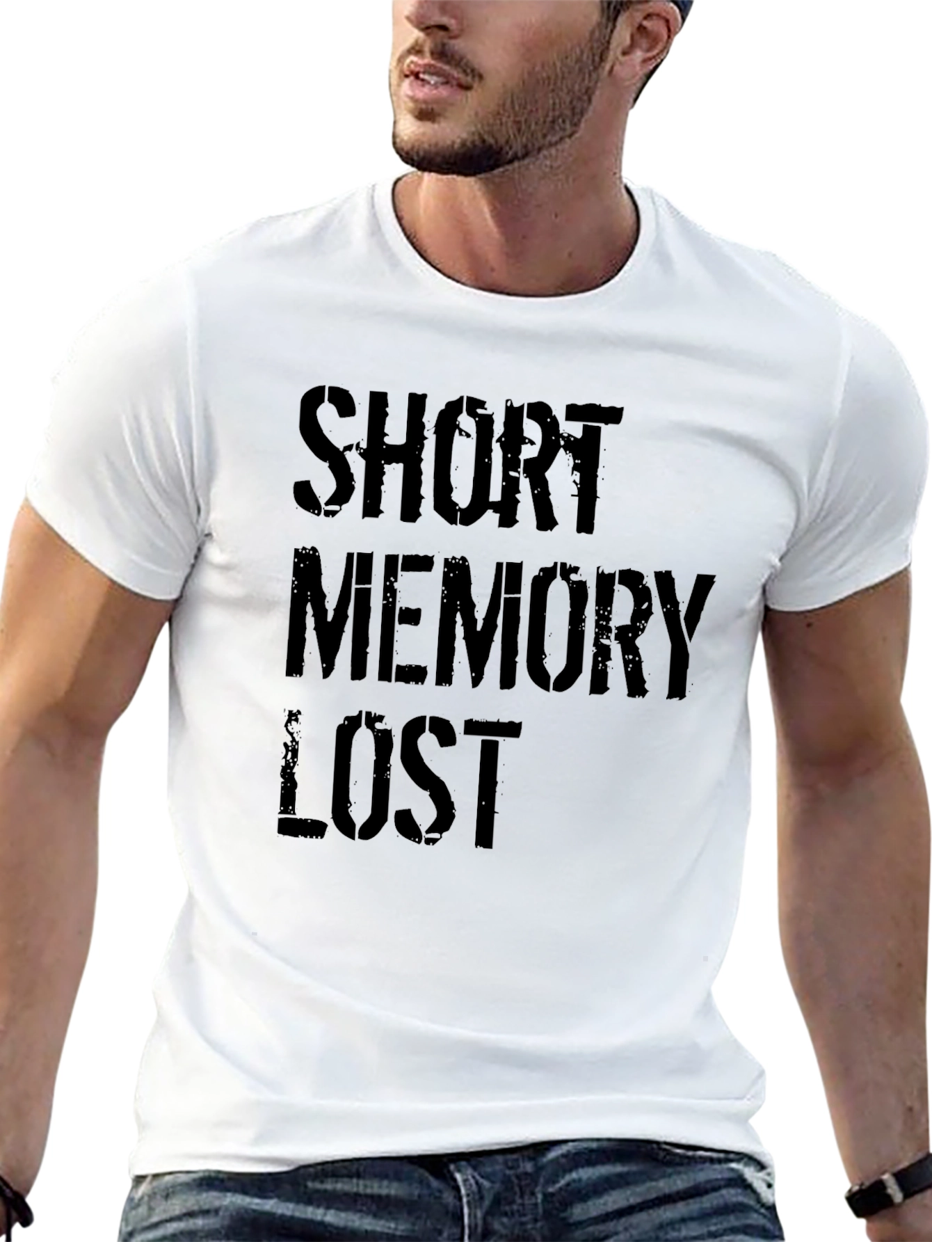 Short Memory Lost Graphic Tee