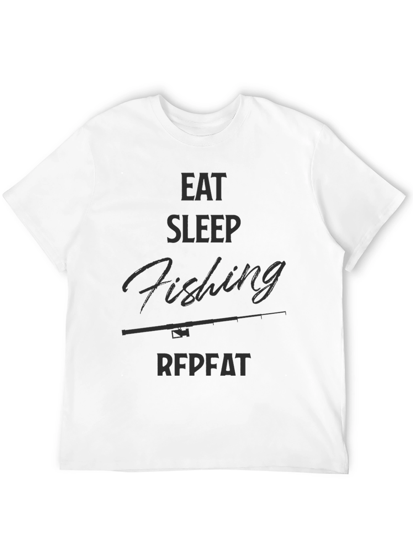 Eat Sleep Fishing Repeat T-Shirt