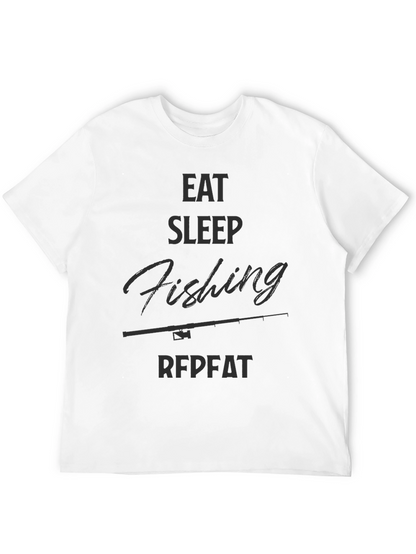 Eat Sleep Fishing Repeat T-Shirt