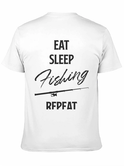 Eat Sleep Fishing Repeat T-Shirt