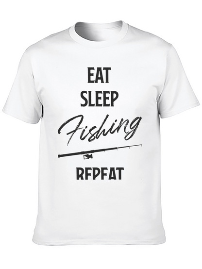 Eat Sleep Fishing Repeat T-Shirt