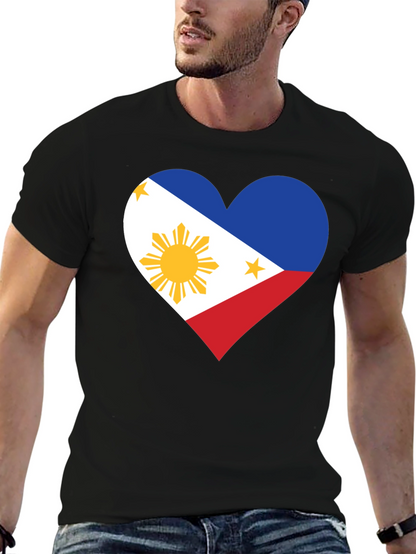 Philippines Heart Flag T-Shirt
