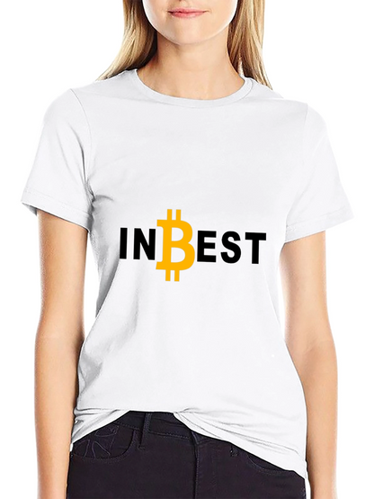Invest in Bitcoin Black Tee