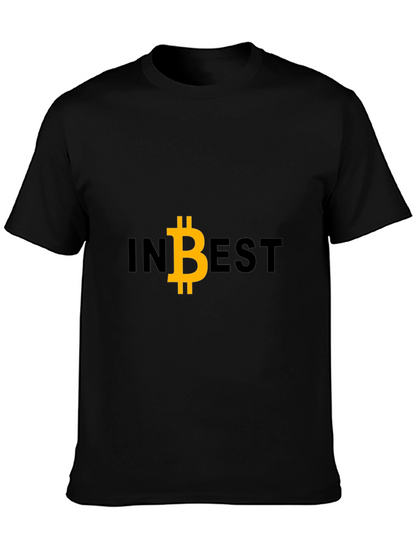 Invest in Bitcoin Black Tee