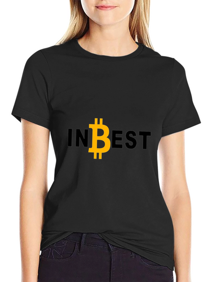 Invest in Bitcoin Black Tee