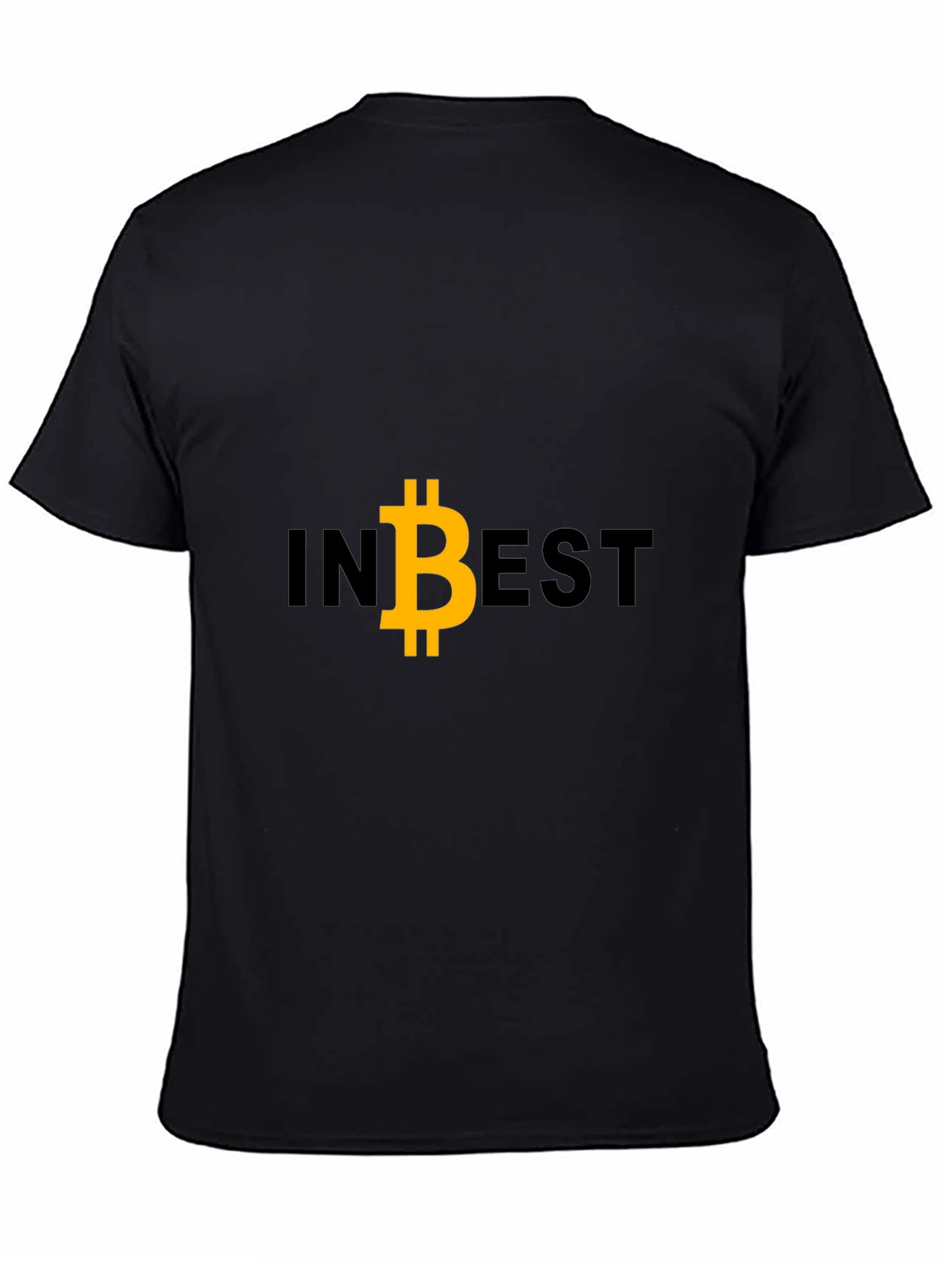 Invest in Bitcoin Black Tee