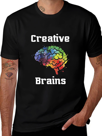 Creative Brains T-Shirt - Artistic Mind Apparel