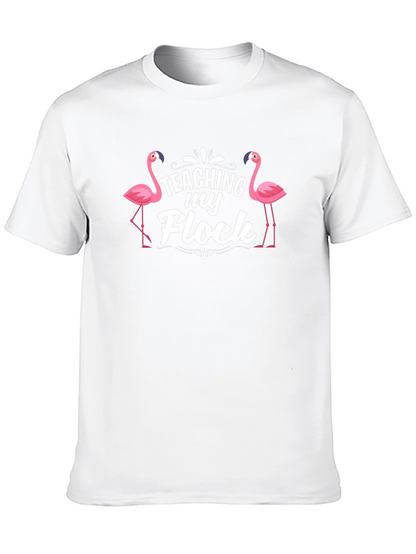 Teaching My Flock Flamingo T-Shirt
