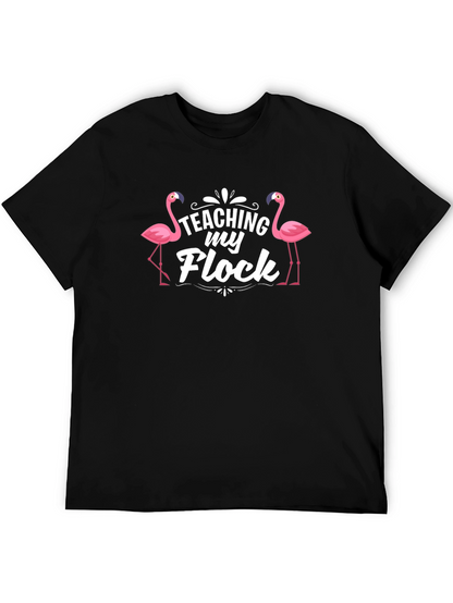 Teaching My Flock Flamingo T-Shirt