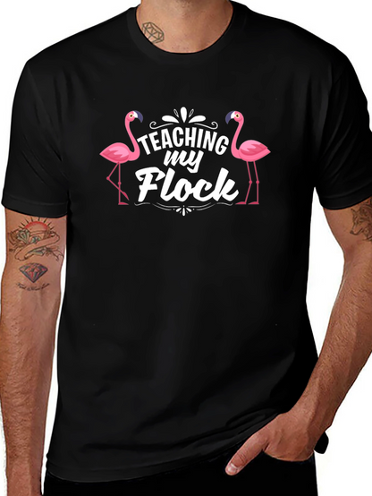 Teaching My Flock Flamingo T-Shirt