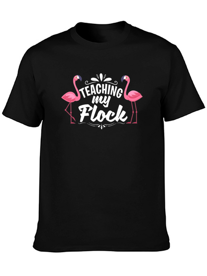 Teaching My Flock Flamingo T-Shirt