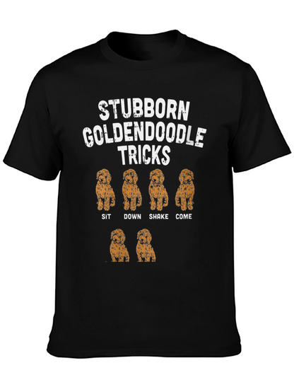 Stubborn Goldendoodle Tricks T-Shirt