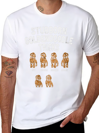 Stubborn Goldendoodle Tricks T-Shirt