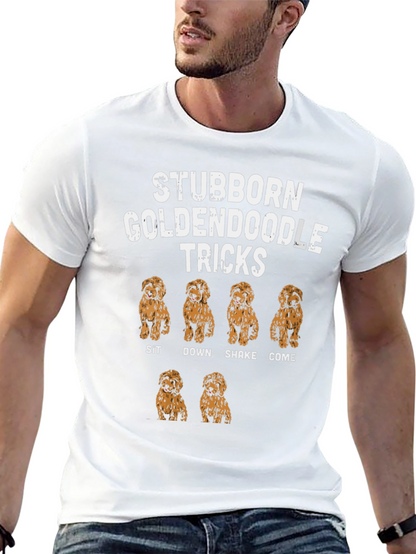 Stubborn Goldendoodle Tricks T-Shirt