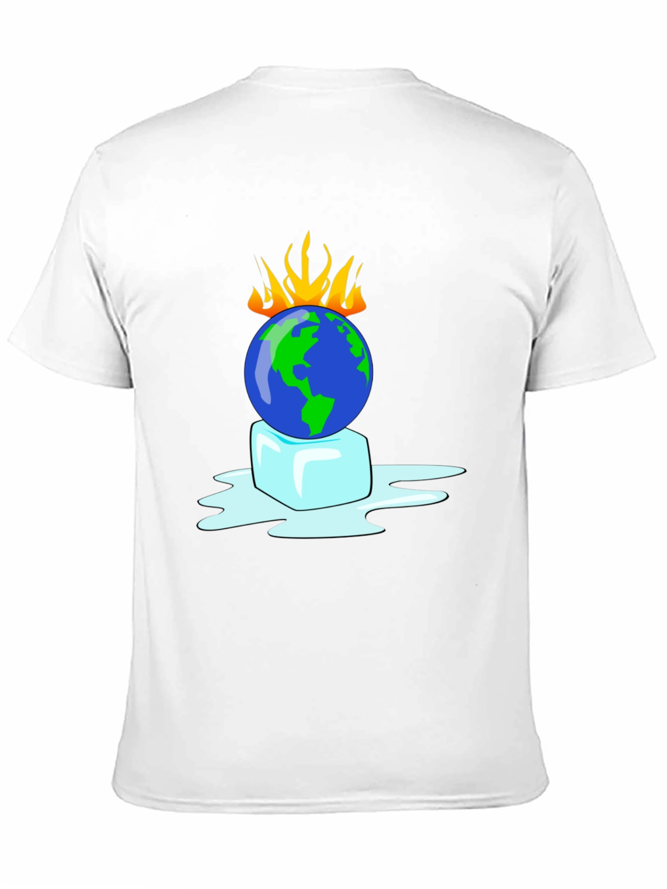Global Warming Awareness Graphic T-Shirt