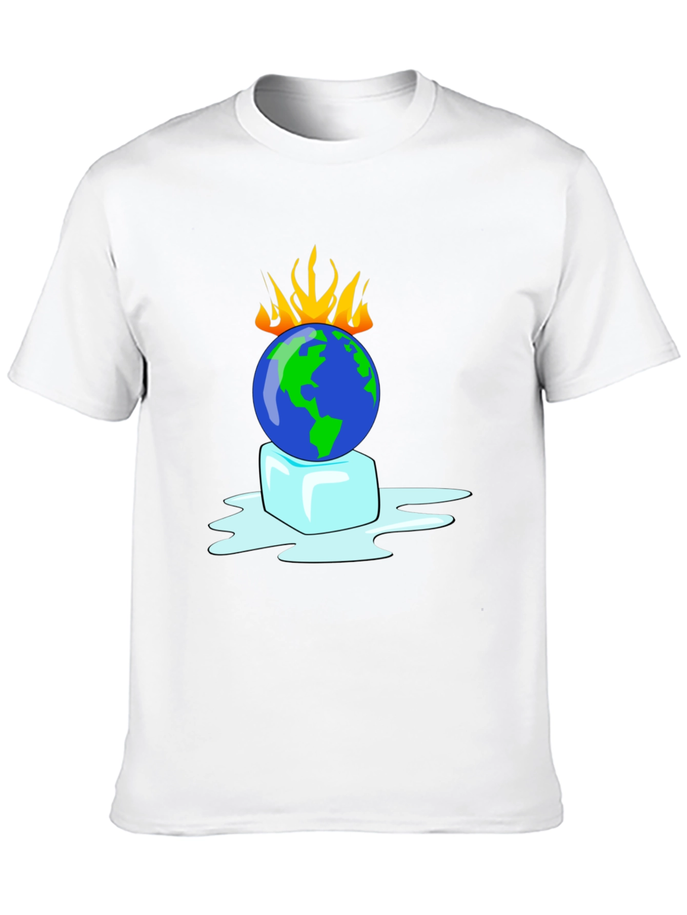 Global Warming Awareness Graphic T-Shirt