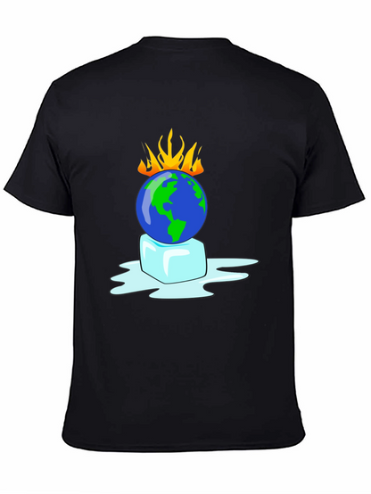 Global Warming Awareness Graphic T-Shirt