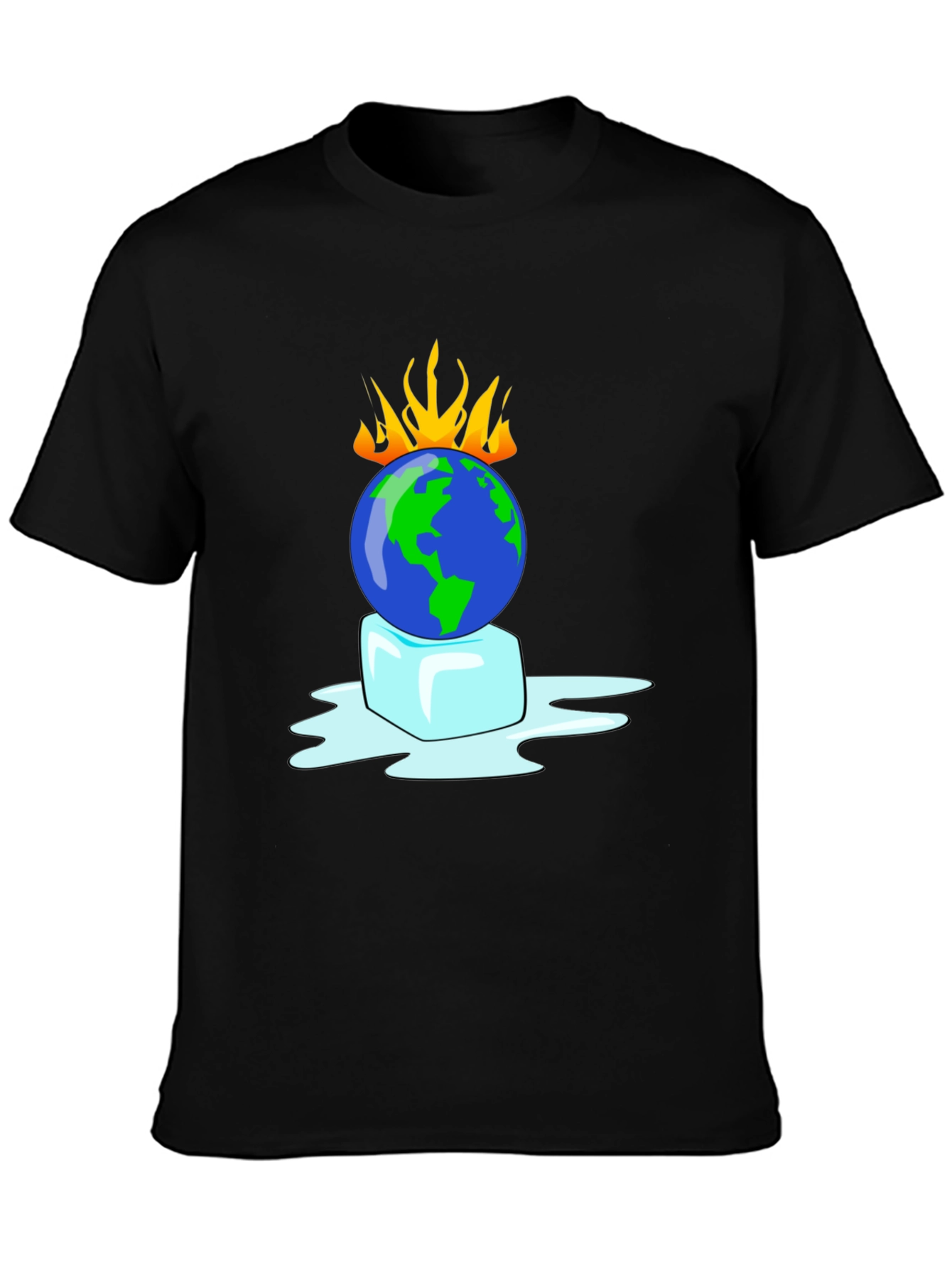 Global Warming Awareness Graphic T-Shirt