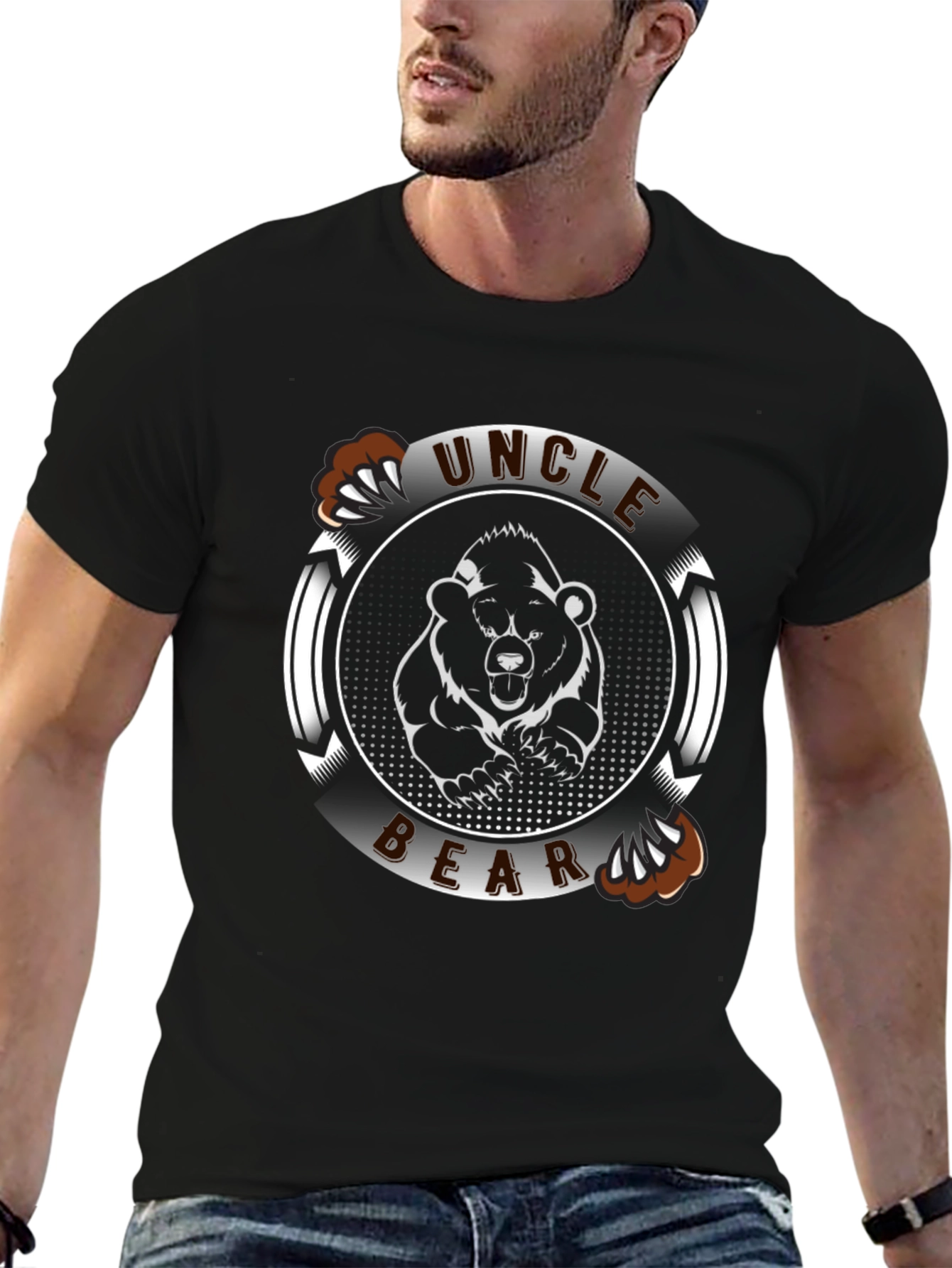 Uncle Bear T-Shirt - Graphic Tee