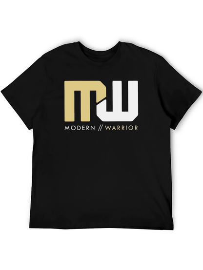Modern Warrior Graphic Tee - Black