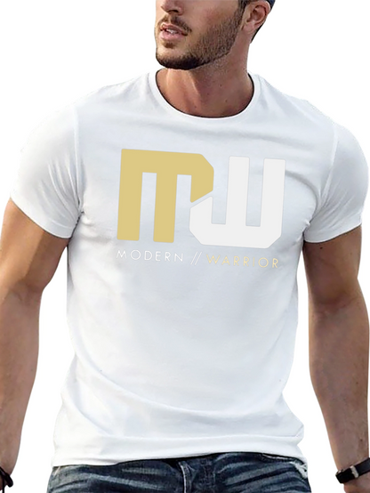 Modern Warrior Graphic Tee - Black