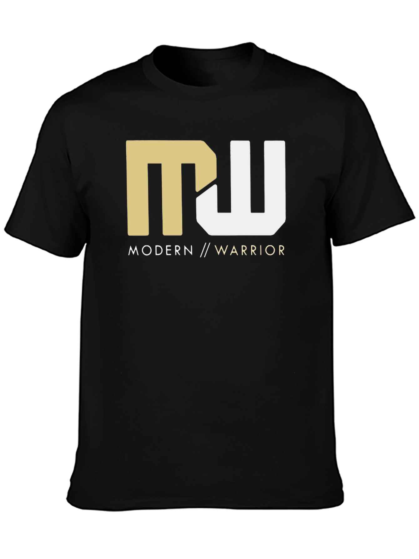 Modern Warrior Graphic Tee - Black