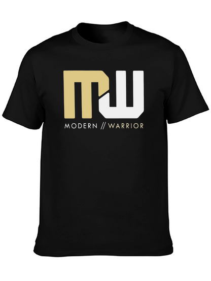 Modern Warrior Graphic Tee - Black
