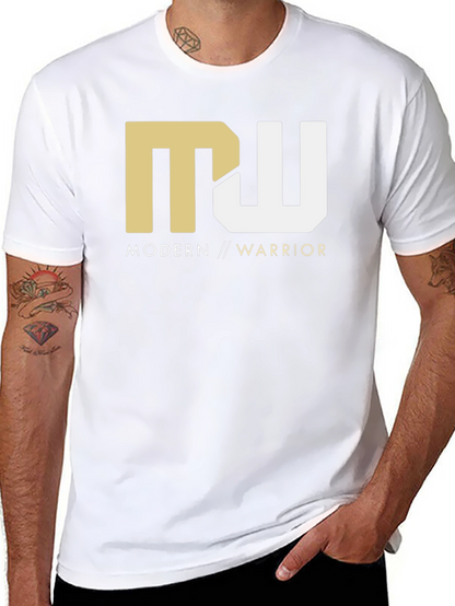 Modern Warrior Graphic Tee - Black