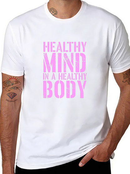 Healthy Mind Healthy Body Graphic Tee