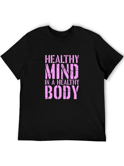 Healthy Mind Healthy Body Graphic Tee