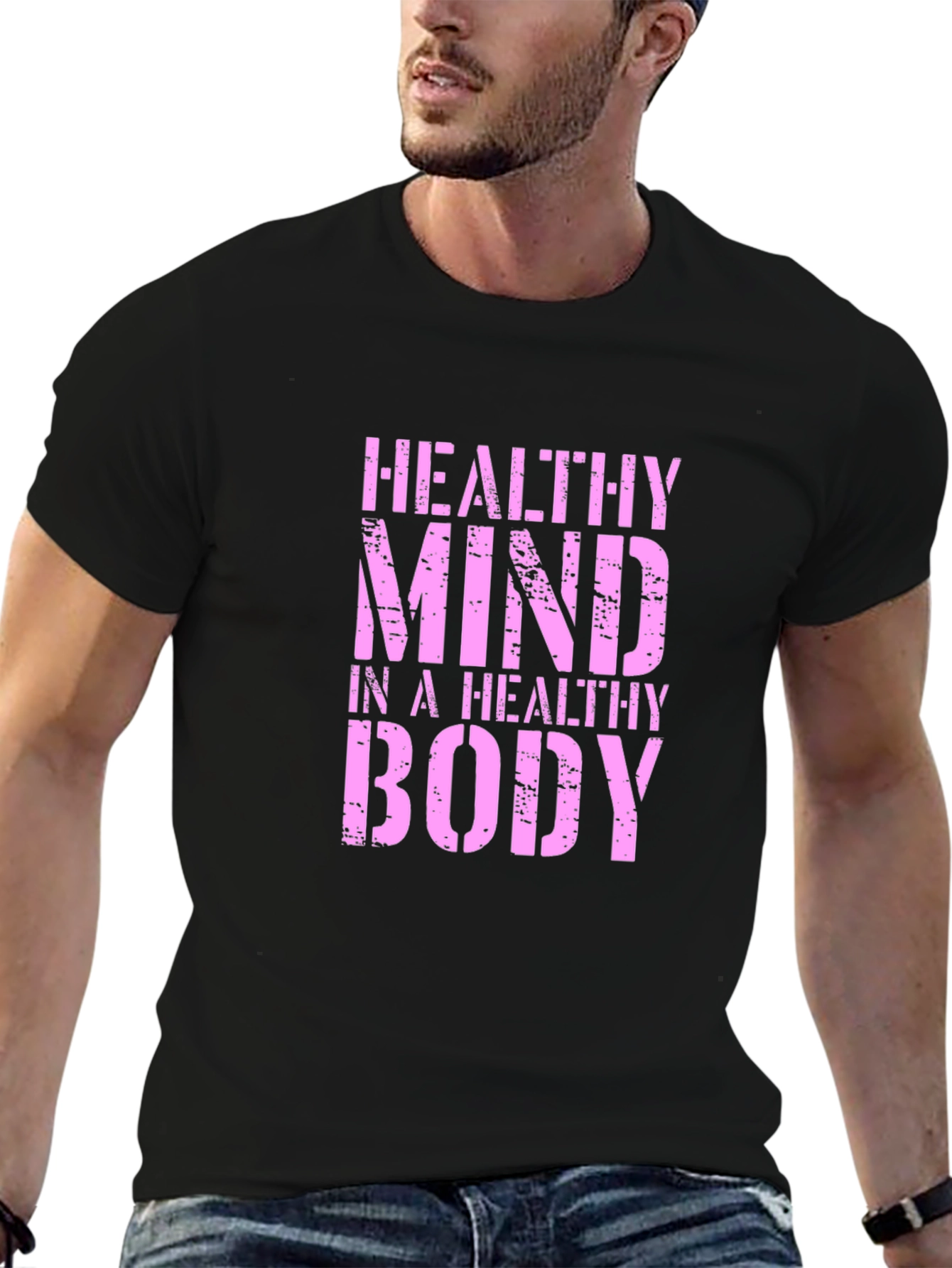 Healthy Mind Healthy Body Graphic Tee