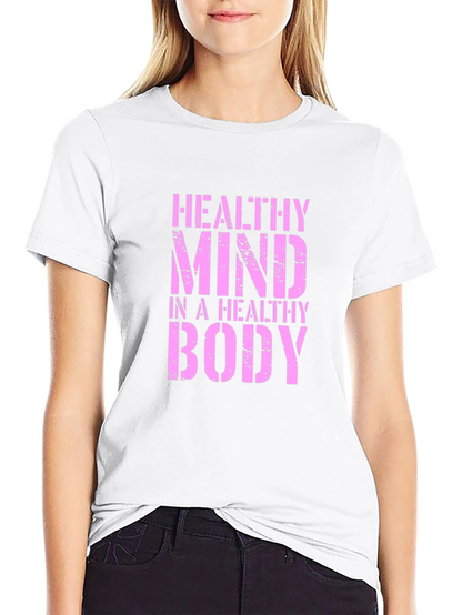 Healthy Mind Healthy Body Graphic Tee