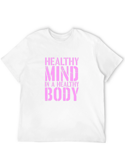 Healthy Mind Healthy Body Graphic Tee