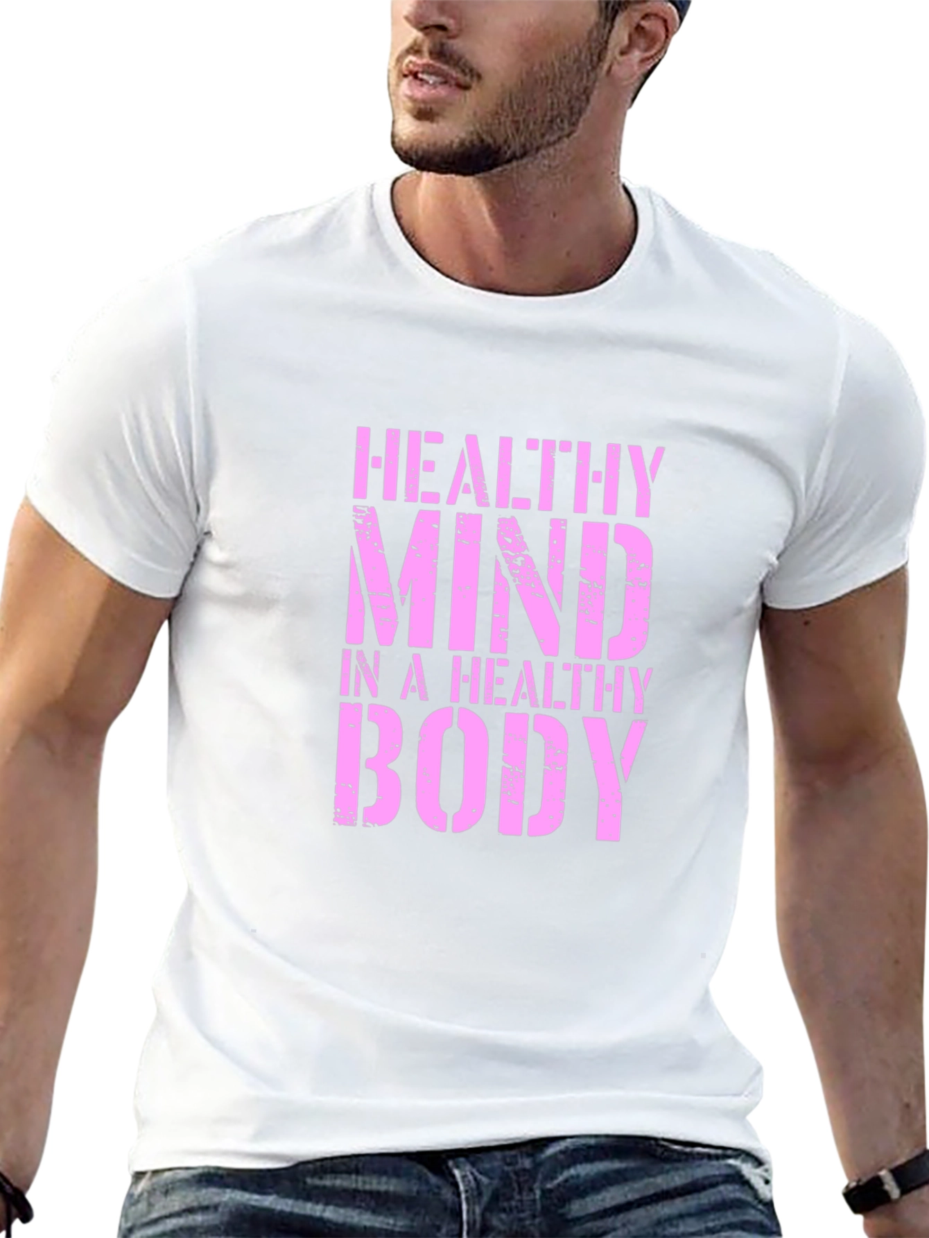 Healthy Mind Healthy Body Graphic Tee