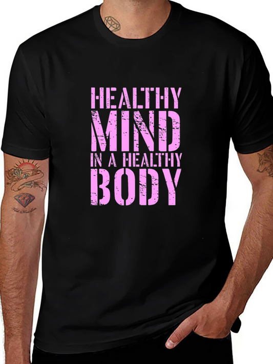 Healthy Mind Healthy Body Graphic Tee