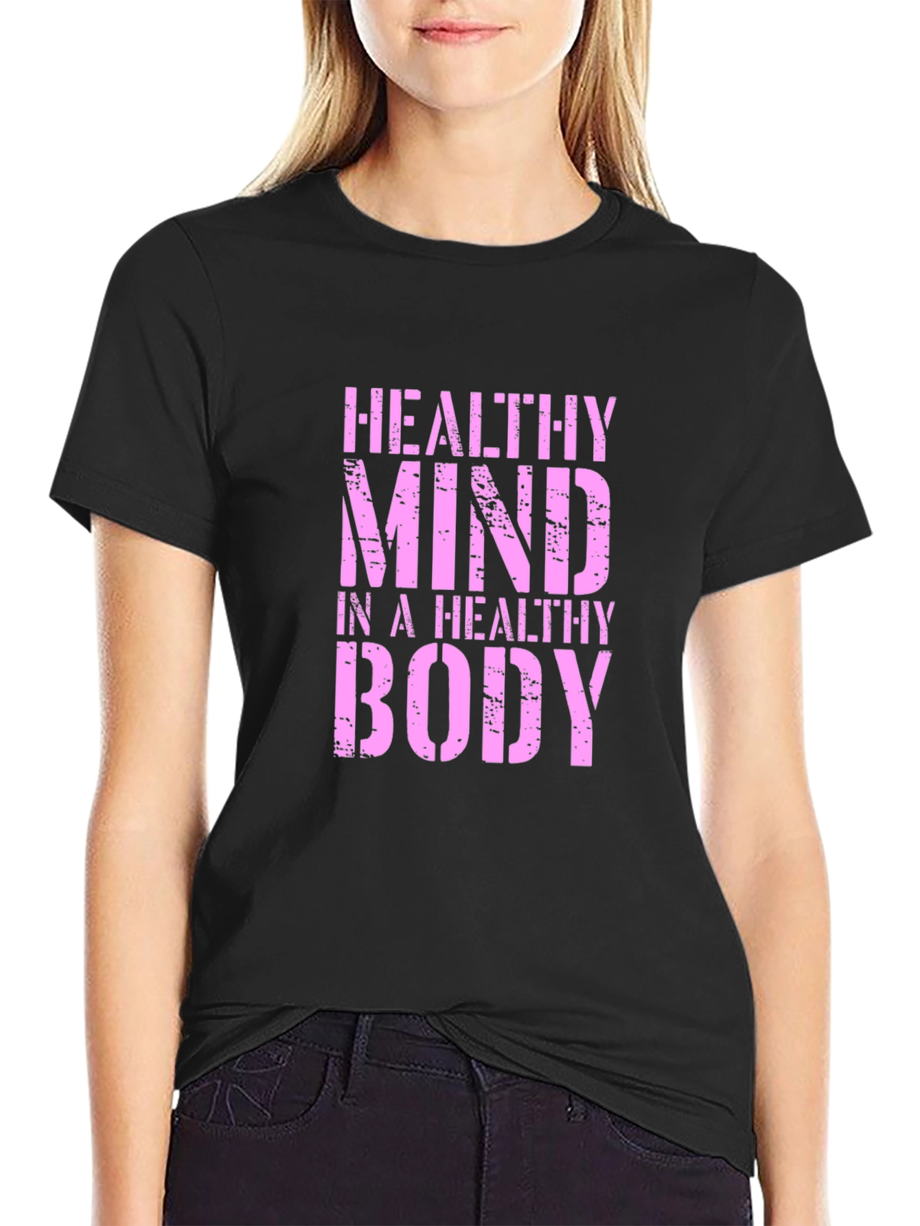 Healthy Mind Healthy Body Graphic Tee
