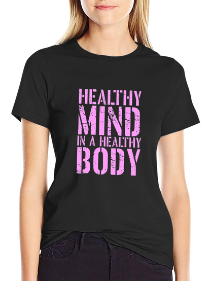 Healthy Mind Healthy Body Graphic Tee