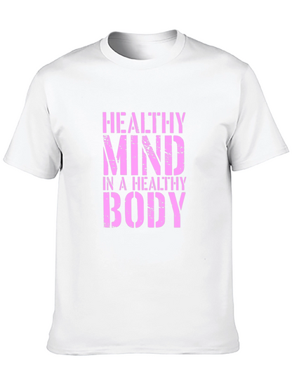 Healthy Mind Healthy Body Graphic Tee