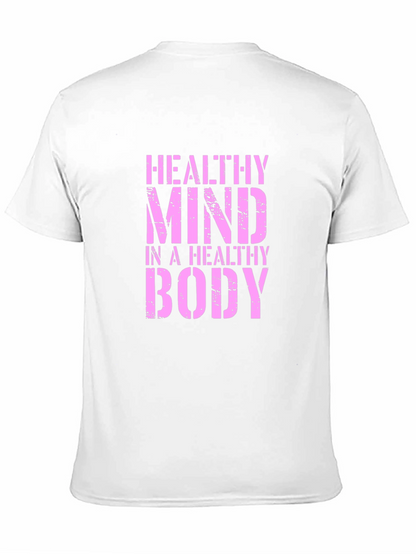 Healthy Mind Healthy Body Graphic Tee