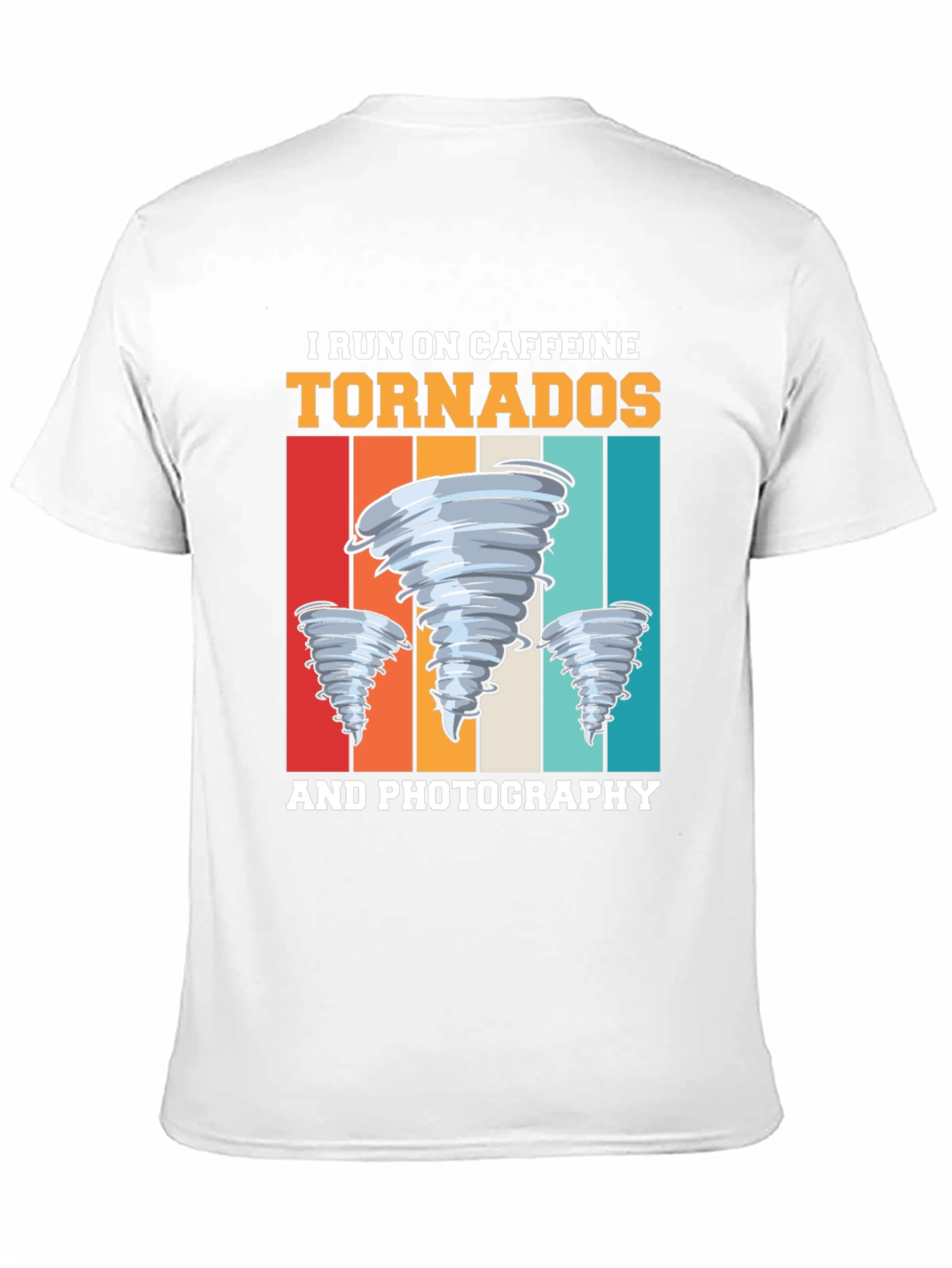 Caffeine Tornadoes Photography Graphic T-Shirt