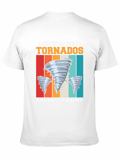 Caffeine Tornadoes Photography Graphic T-Shirt
