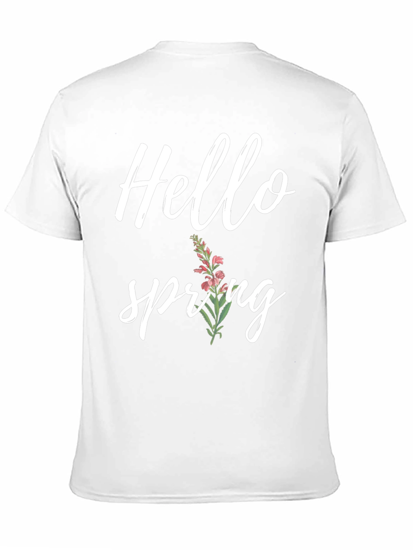 Hello Spring Graphic Tee - Soft Comfort Fit