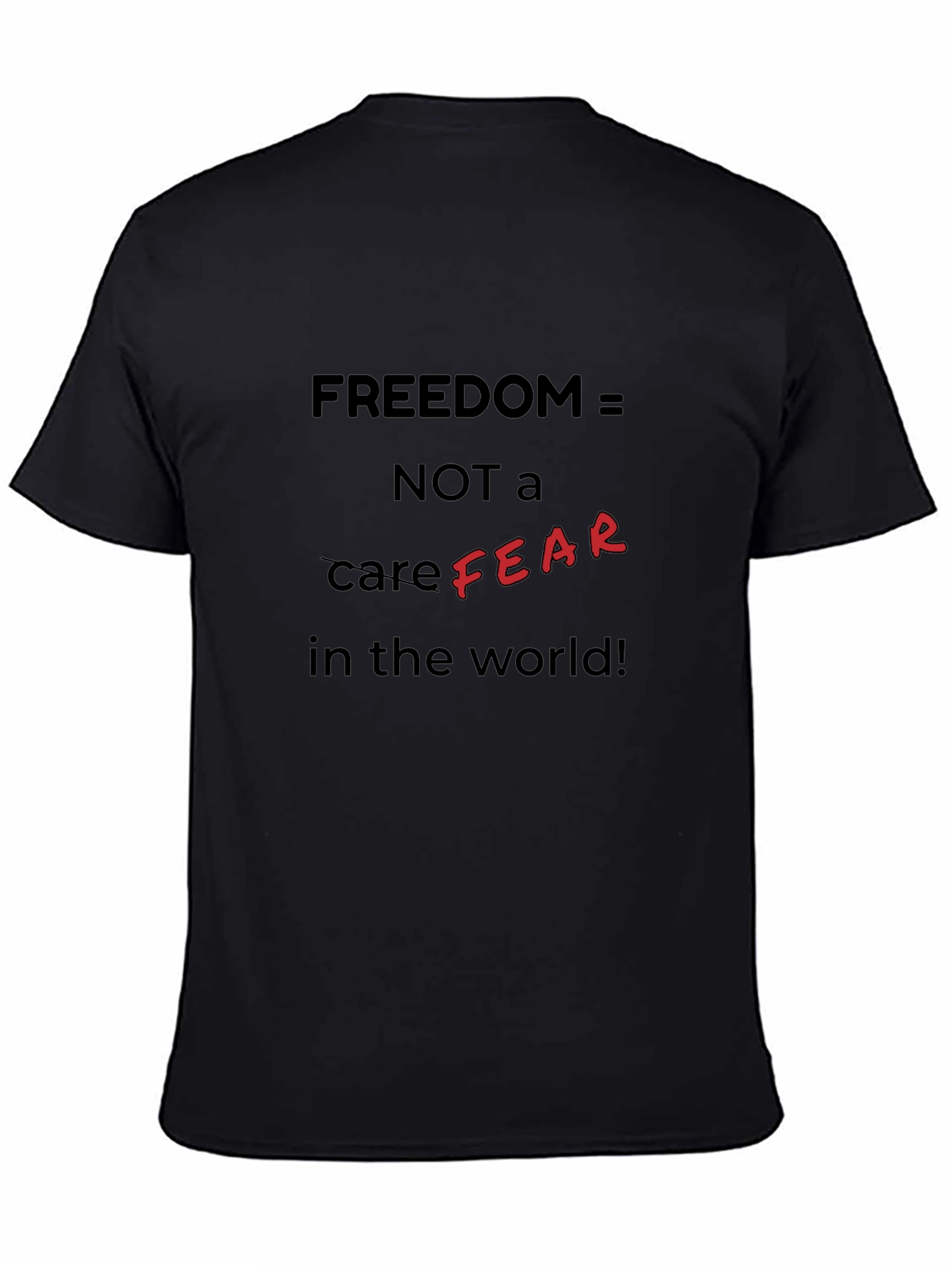 Freedom Graphic Tee: No Fear T-Shirt
