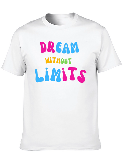 Dream Without Limits Graphic Tee - Black T-Shirt