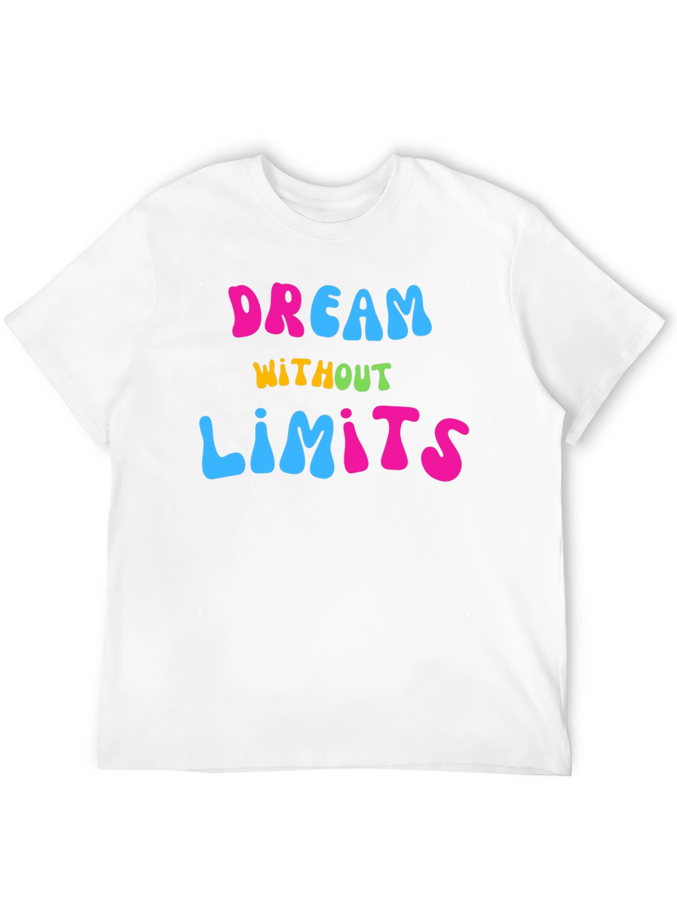 Dream Without Limits Graphic Tee - Black T-Shirt