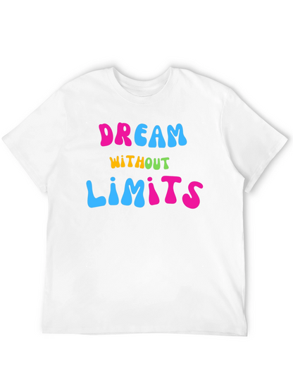 Dream Without Limits Graphic Tee - Black T-Shirt