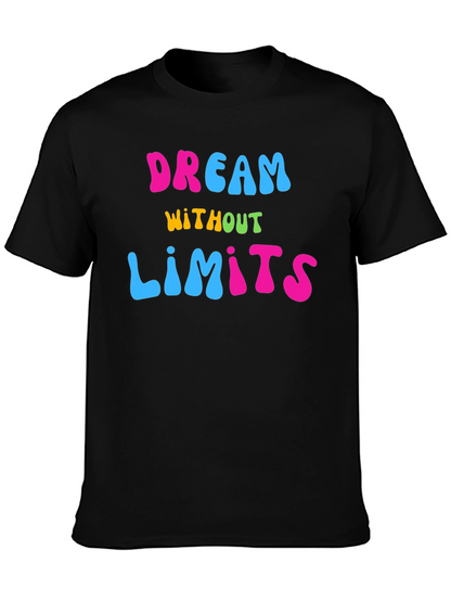 Dream Without Limits Graphic Tee - Black T-Shirt
