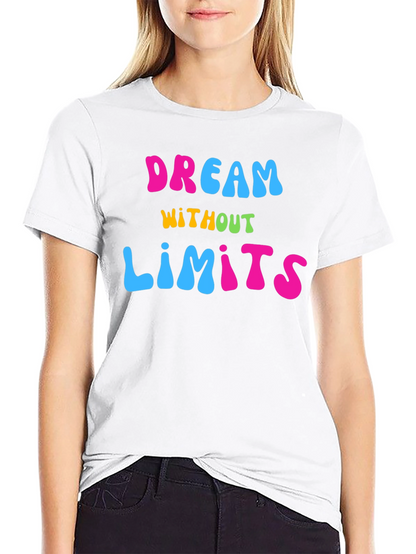 Dream Without Limits Graphic Tee - Black T-Shirt
