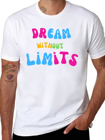 Dream Without Limits Graphic Tee - Black T-Shirt